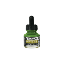 Encre Acrylique en flacon - vert jaune olive - Sennelier