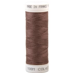 Fil à coudre polyester 100m made in France - poudre 427