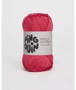 Pelote de coton PINGO ESTEREL 3 - Pingouin Rouge