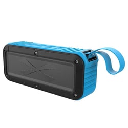 Enceinte Bluetooth Waterproof Portable Pour Extérieur Et Douche Avec Radio FM Et NFC Bleu YONIS