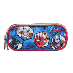 TROUSSE SCOLAIRE 2 COMPARTIMENTS BLEU-AVENGERS -BAGTROTTER