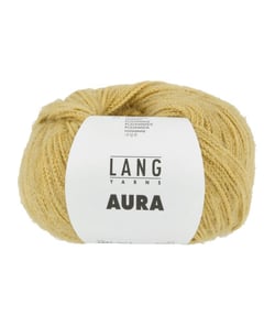 Pelote de Coton AURA - Lang Yarns 0014 Jaune