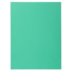 Paquet 100 chemises SUPER 210 - 24x32cm - Vert vif - x 5 - Exacompta