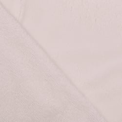 Tissu Micro Éponge Bambou Blanc cassé