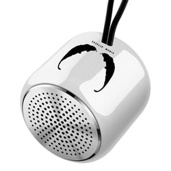 Mini Enceinte Bluetooth 5.0 Subwoofer Portable Ultra Puissante Corps Aluminium Musique Haute Fidélité Blanc YONIS