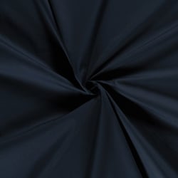 Tissu popeline de coton unie Lucca Bleu foncé