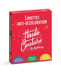 24 Lingettes Anti-Décoloration – Haute Couture : Préservez l'Éclat de Vos Vêtements ! Rouge