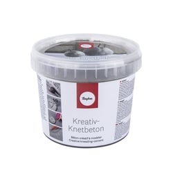 Béton créatif à modeler, sceau 1,5kg