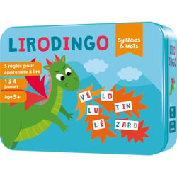 Jeu d'ambiance asmodee lirodingo syllabes et mots ariliro02