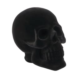Chaks - Tête de Mort en Velours, crâne pour décoration d'halloween