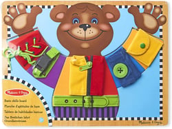 Apprendre, boutonner, lacer, fermer - Melissa & Doug