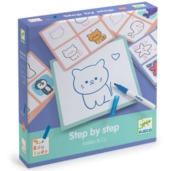 Apprendre à dessiner Step by step Babies & Co - Djeco