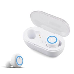 Ecouteurs Bluetooth Sans Fil Touch Haute Qualité Sonore 10m Distance Noir Bleu YONIS