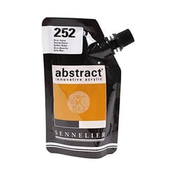 Peinture acrylique en sachet - Ocre jaune - 500ml - Sennelier