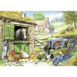Puzzle 250 pièces - Pièces XXL - Sur la Ferme - HOP - House of Puzzles