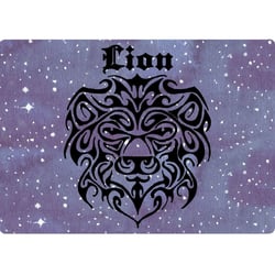 Tapis de souris signe du zodiaque Lion 27 x 19 cm
