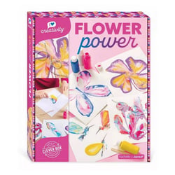 Flower power – Coffret creatif peinture - Jura Toys
