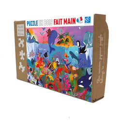 Sous les océans de Mathilde Joly - Puzzle Michèle Wilson