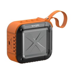 Enceinte Bluetooth Waterproof Mini Portable Avec Contrôle Volume NFC et Autonomie 10h Orange YONIS