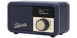 Radio enceinte Bluetooth portable Roberts Revival Petite 2 Bleu Minuit