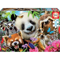 Puzzle - Le selfie des animaux - 300 pièces - Educa