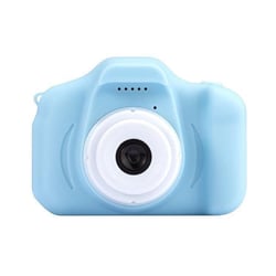 Appareil Photo Enfant HD Écran LCD 2 Pouces Jeux Vidéo Batterie Longue Durée Bleu YONIS