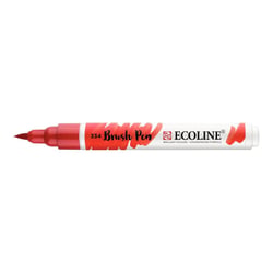 Feutre pinceau aquarelle Ecoline Talens 334 rouge écarlate