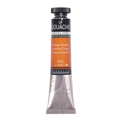Gouache - Extra-fine - Orange Sennelier - 641 - Tube de 21ml - Sennelier