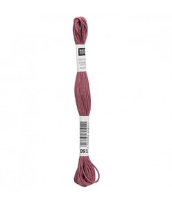 Fil à broder mouliné Uni - Rico Design 091 Violet