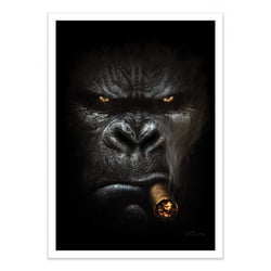 Affiche 30x40 cm - The real Boss - Alexandre Granger