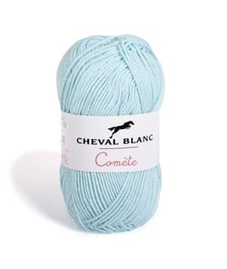 Pelote de coton Comète - Cheval Blanc 210 Bleu