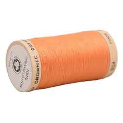 Bobine de fil 100% coton bio 275m orange