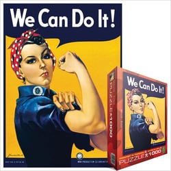 Puzzle 1000 pièces - Rosie the Riveter: We Can Do It! - Eurographics