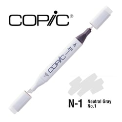 Copic - Marqueur à l'alcool Copic Marker N1 Neutral Gray No.1