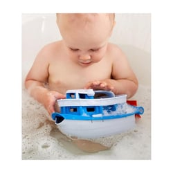 GreenToys Bateau a helice - Bleu