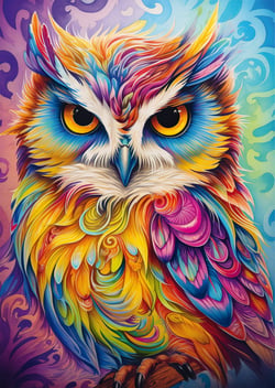 Puzzle 1000 pièces - Le Hibou Perroquet - Schmidt Spiele