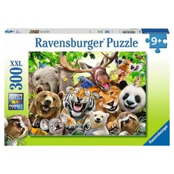 Puzzle 2D 300 pièces - Selfie des animaux sauvages - Ravensburger