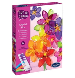 Crystal Flor – Art et creations – Fleurs transparentes - Sentosphere - Violet
