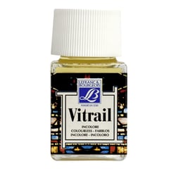 Peinture vitrail - Lefranc Bourgeois - Transparent - Incolore - Flacon de 50ml