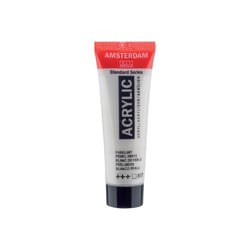 Peinture acrylique en tube - Blanc de perle - 817 - Amsterdam - 20ml