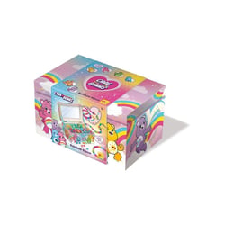 Boîte à bijoux créative Care Bears : perles et breloques, miroir intégré et rangement