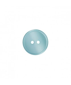 Carte de 4 boutons à Revers 2 trous 12mm - Prym - certifié Oeko-Tex Turquoise Bleu