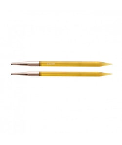 Aiguilles interchangeables Spectra Trendz 5,5 à 7 - Knitpro 6 Jaune