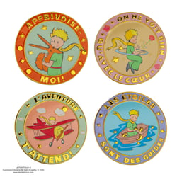 Set de 4 Sous-verres en céramique Le Petit Prince - Le Petit Prince