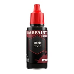 Lavis pour figurines et maquettes - THE ARMY PAINTER - Fanatic Wash - Ton sombre - Noir - Peinture prête à l’emploi