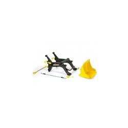 rollyTrac Lader Chargeur de tracteur Noir et Jaune - Rolly Toys