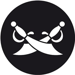 Funny cuisine - Pochoir pour gâteau rond Pirates