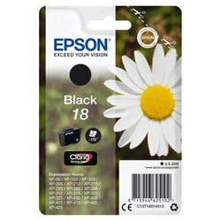 EPSON Cartouche d'encre T1801 Noir - Pâquerette (C13T18014012)
