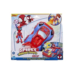 Véhicule Arachno-Bolide de Spidey avec Figurine de 7,5 cm et Accessoire, Spidey et Ses Amis - Hasbro