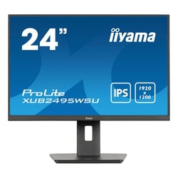 iiyama ProLite XUB2495WSU B7 écran plat de PC 61 cm (24) 1920 x 1200 pixels 4K Ultra HD LED Noir